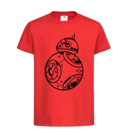 Детская футболка BB8 Красный фото