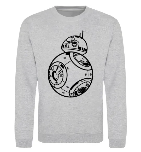 Свитшот BB8 Серый меланж фото