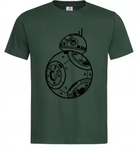 Мужская футболка BB8 Темно-зеленый фото