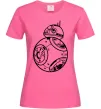 Жіноча футболка BB8 Яскраво-рожевий фото