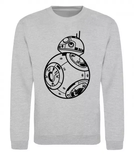 Світшот BB8 Сірий меланж фото