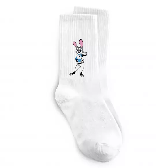 Шкарпетки Джуді Хопс Білий фото