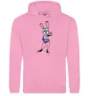 Чоловіча толстовка (худі) Джуді Хопс Рожевий фото
