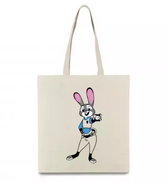 Эко-сумка Джуді Хопс Бежевый фото