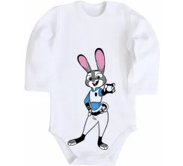 Дитячий бодік Zootopia disney Білий фото