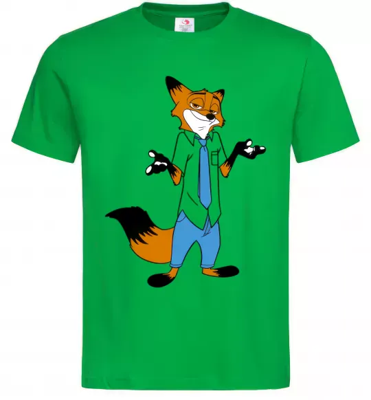 Мужская футболка Нік Зеленый фото