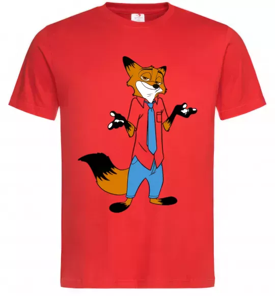 Мужская футболка Нік Красный фото