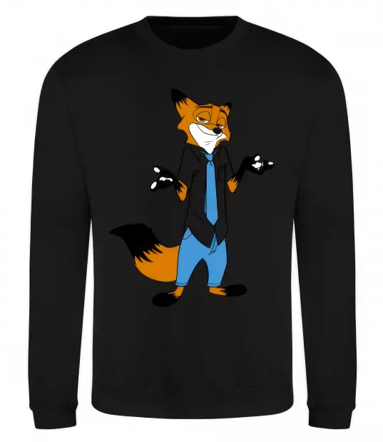 Світшот Нік Чорний фото