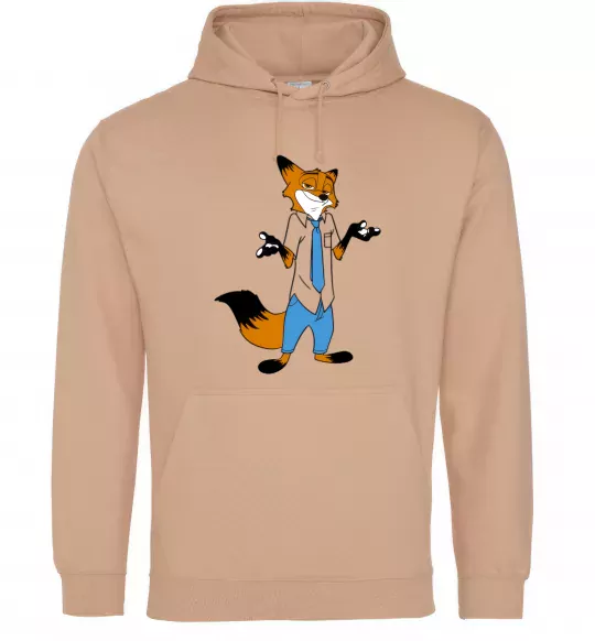 Чоловіча толстовка (худі) Нік Пісочний фото