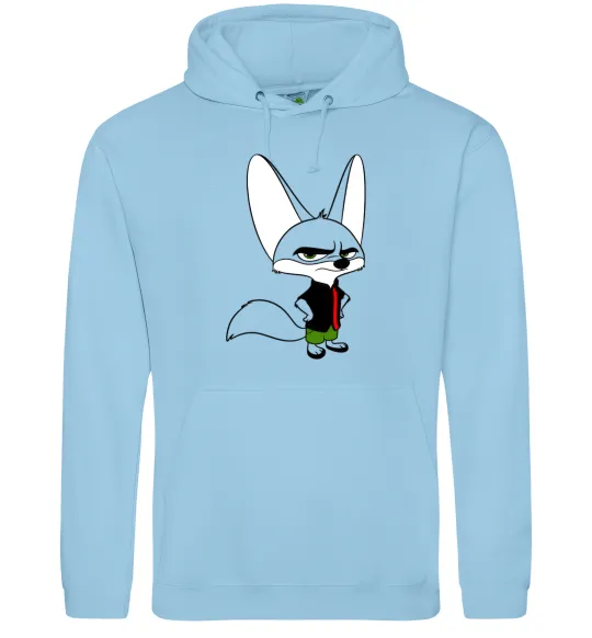 Жіноча толстовка (худі) Finnick Блакитний фото