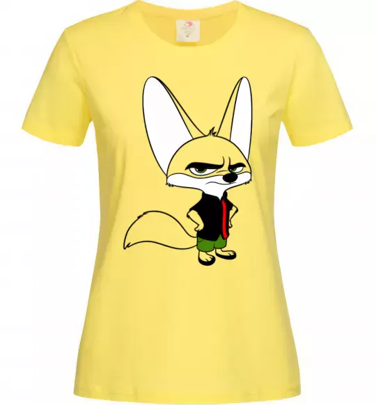 Жіноча футболка Finnick Лимонний фото