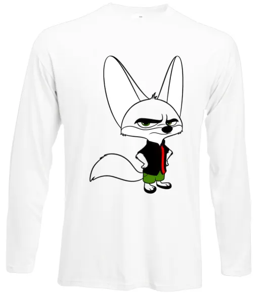 Лонгслів Finnick Білий фото