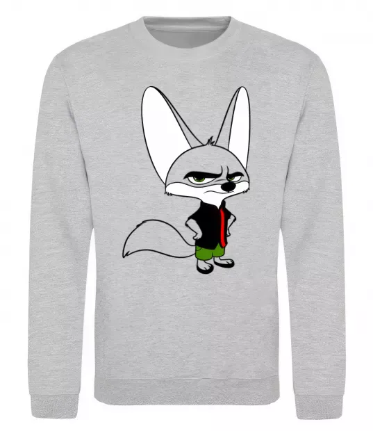 Свитшот Finnick Серый меланж фото