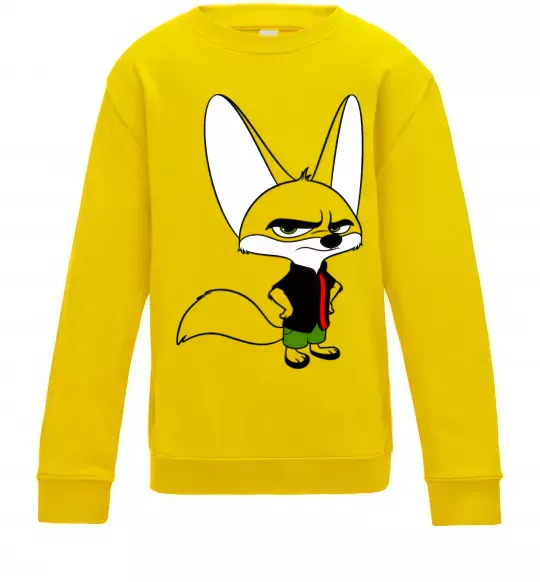 Детский Свитшот Finnick Солнечно желтый фото