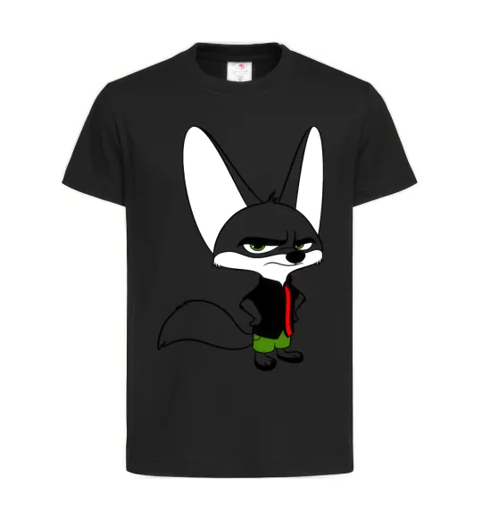 Дитяча футболка Finnick Чорний фото