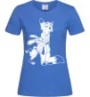 Жіноча футболка Джуді та Нік Яскраво-синій фото