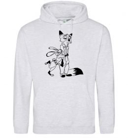 Чоловіча толстовка (худі) Джуді та Нік