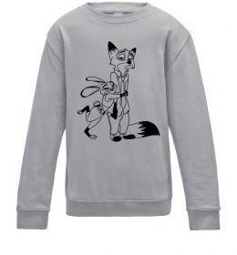 Дитячий світшот Джуді та Нік Дитячий світшот Джуді та Нік