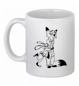 Чашка керамическая Джуді та Нік