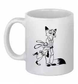 Чашка керамическая Нік Белый фото