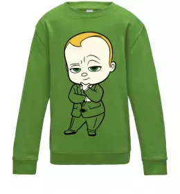 Детский Свитшот We bare bears Лаймовый фото