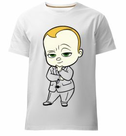 Мужская премиум футболка Босс Молокосос