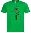 Чоловіча футболка Скелет Майнкрафт Зелений Чоловіча футболка Скелет Майнкрафт Зелений фото