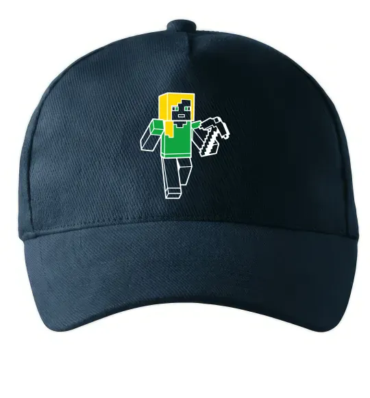 Кепка Алекс з киркою Темно-синий фото