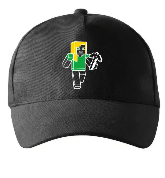 Кепка Алекс з киркою Черный фото