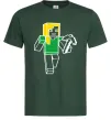 Чоловіча футболка Алекс з киркою Темно-зелений Чоловіча футболка Алекс з киркою Темно-зелений фото