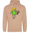 Жіноча толстовка (худі) Алекс з киркою Пісочний Жіноча толстовка (худі) Алекс з киркою Пісочний фото