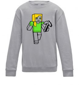 Дитячий світшот Алекс з киркою