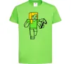 Дитяча футболка Алекс з киркою Лаймовий Дитяча футболка Алекс з киркою Лаймовий фото