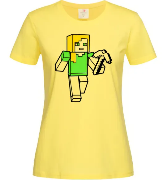 Женская футболка Алекс з киркою Лимонный фото