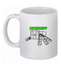 Чашка керамічна Павук Майнкрафт