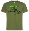 Чоловіча футболка Павук Майнкрафт Оливковий Чоловіча футболка Павук Майнкрафт Оливковий фото
