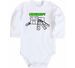 Детский боди Павук Майнкрафт