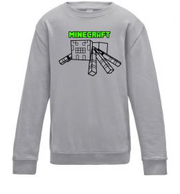 Детский Свитшот Павук Майнкрафт Детский Свитшот Павук Майнкрафт