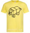 Чоловіча футболка Собака Лимонний фото