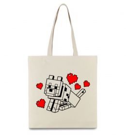 Эко-сумка Собака з сердечками