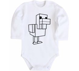 Дитячий бодік Качка Майнкрафт