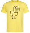 Чоловіча футболка Качка Майнкрафт Лимонний фото