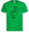 Чоловіча футболка Качка Майнкрафт Зелений фото