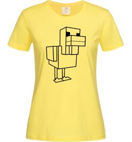 Женская футболка Качка Майнкрафт