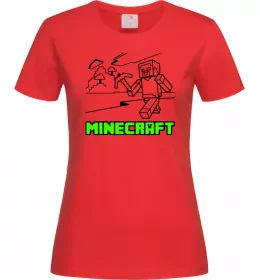 Женская футболка Гра Красный фото