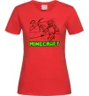 Женская футболка Гра Красный фото
