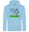 Жіноча толстовка (худі) Гра Блакитний Жіноча толстовка (худі) Гра Блакитний фото