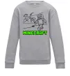Детский Свитшот Гра Серый меланж фото