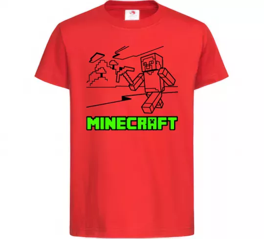 Дитяча футболка Гра Червоний фото