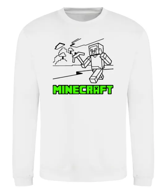 Світшот Гра Білий фото